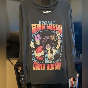 Torrid Good Vibes Janis Joplin 3/4 Sleeve Size 3x